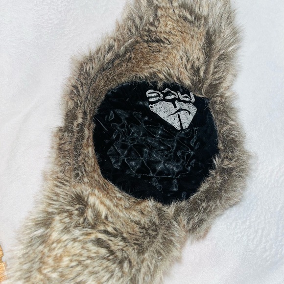 NIKE ACG Vintage Faux Fur Trapper Hat RARE - Picture 7 of 9